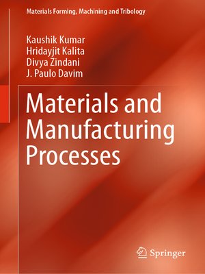 cover image of Materials and Manufacturing Processes